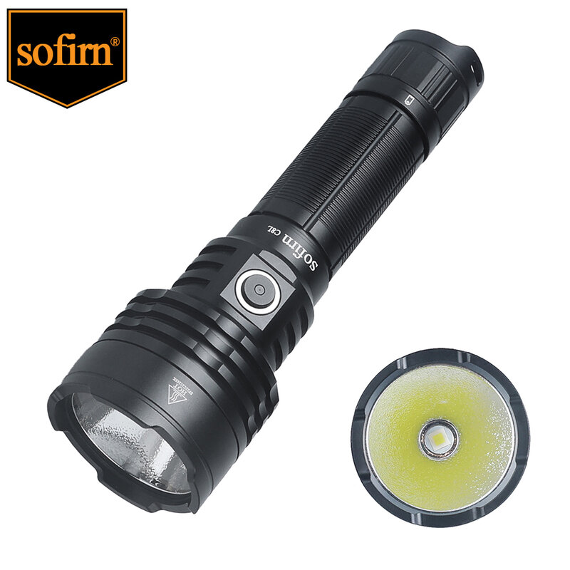 Sofirn C8L 21700 مصباح يدوي قوي التكتيكية 3100lm XHP50D مرحبا LED الشعلة EDC نوع C قابلة للشحن التخييم الصيد الصيد فانوس