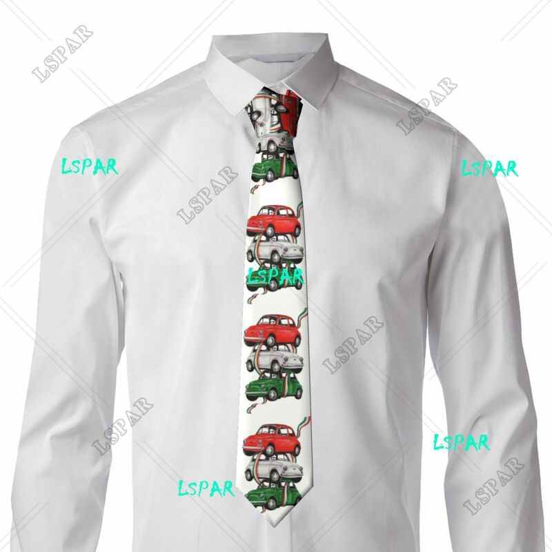 ربطة عنق سيارة إيطالية كلاسيكية عتيقة للحفلات ، ربطات عنق فخر إيطالية للرجال ، كلاسيكية
