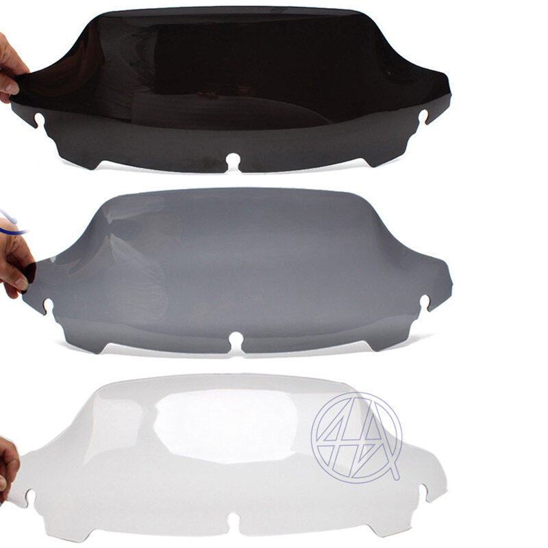 غطاء الزجاج الأمامي للسيارة هارلي إلكترا ستريت جلايد تورينغ ، أسود ، دخان ، تخليص ، 4.5 بوصة ، 7 بوصة ، 10.5 بوصة ، 2014-2019
