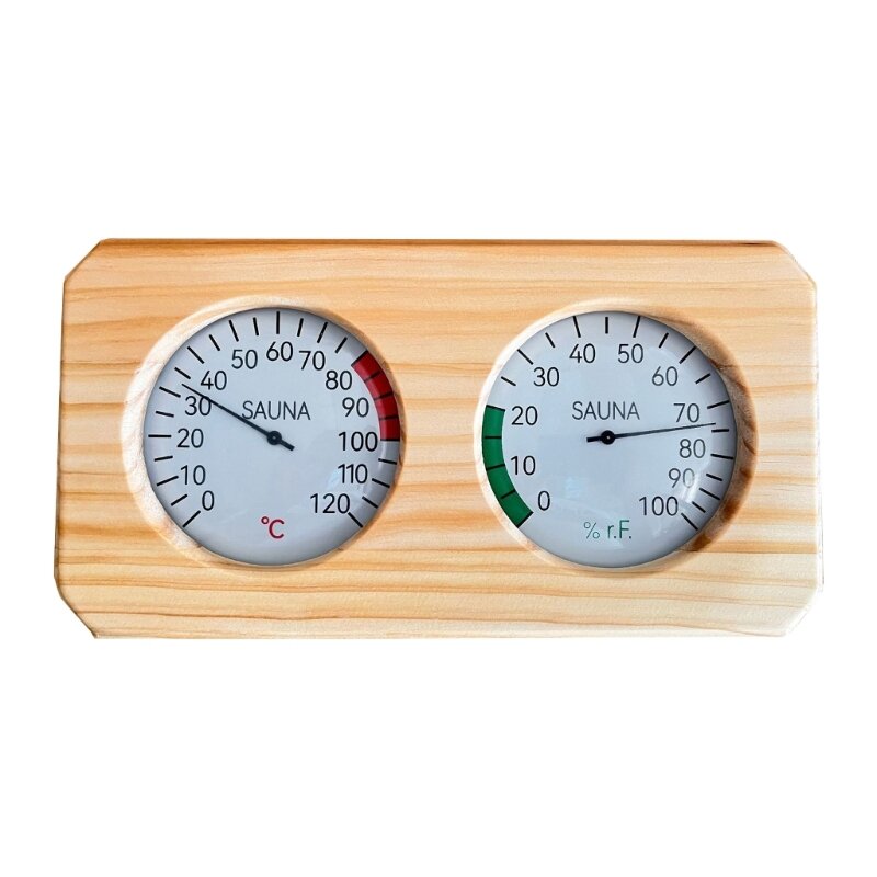 قياس درجة الحرارة والرطوبة مقياس حرارة ساونا موثوق به لمراقبة الرطوبة والحفاظ على بيئة ساونا أفضل