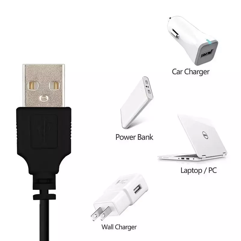 USB تيار مستمر 2.5 هزاز كابل الشاحن الحبل ل ألعاب جنسية قابلة للشحن الهزاز مدلك اكسسوارات العالمي USB امدادات الطاقة
