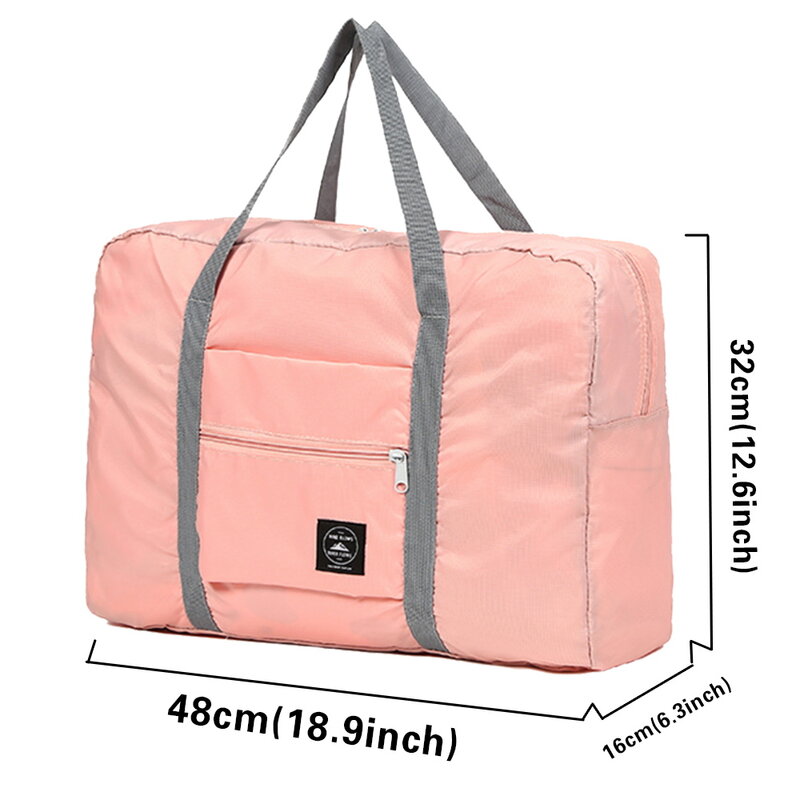 Nylon Travel Bag Large Capacity Foldable Luggage bag Waterproof Handbags Travel Bags Clothes Storage Portable Organizer Unisex