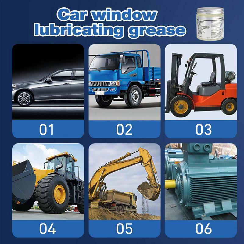الشحوم نافذة السيارات للحد من الضوضاء ، ومقاومة درجات الحرارة العالية ، تزييت المسار فتحة سقف ، وصيانة السيارات