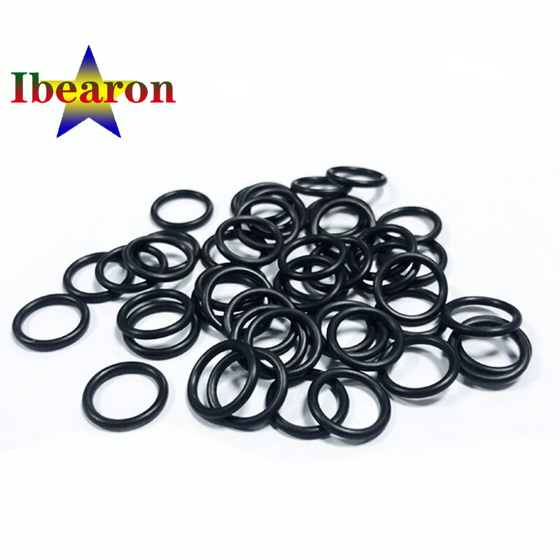 20PCS Black O Ring Gasket CS 3.5mm OD 49mm~115mm NBR(Nitrile Rubber Buna) Round O Type Corrosion Oil Resistant Seal Washer