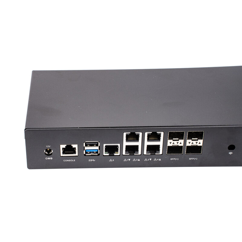جهاز توجيه الرف لجدار الحماية ، Q20331G9 ، معالج Q20332G9 ، ذرة C3758R ، C3758 ، ، كمبيوتر صغير ، 5x G LAN ، 4x 10gp ، SFP +