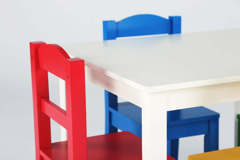 اكتشاف 5 قطع الخشب الاطفال الجدول والكراسي مجموعة الجدول وكرسي مجموعة للأطفال