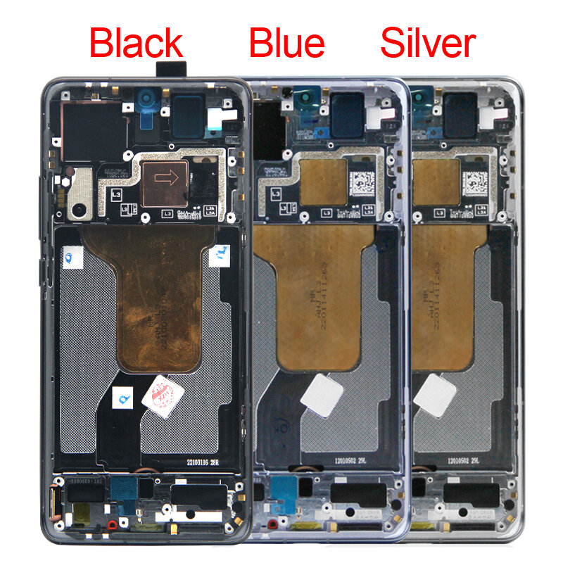 شاشة LCD تعمل باللمس بديلة مع إطار ، AMOLED لشاومي مي 12 ، G ، Mi 12X ، 21123ac