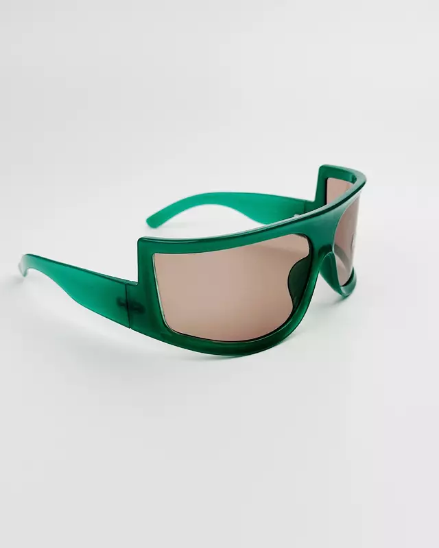 إطار كبير يغطي الوجه ، نظارات شمسية كلاسيكية وعصرية ، وجه صغير مقعر ، نظارات شمسية مقاومة للأشعة البنفسجية للرجال والنساء