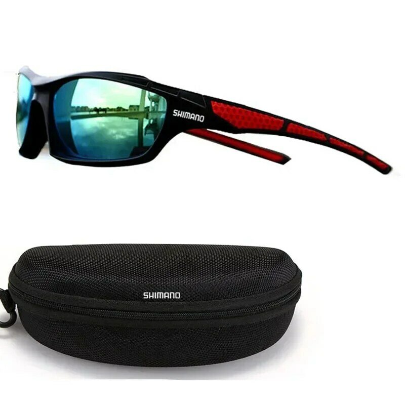 Shimano-نظارات شمسية لركوب الدراجات في الهواء الطلق للرجال والنساء ، نظارات رياضية ، دراجة ، نظارات ، نظارات صيد ، موضة ، UV400