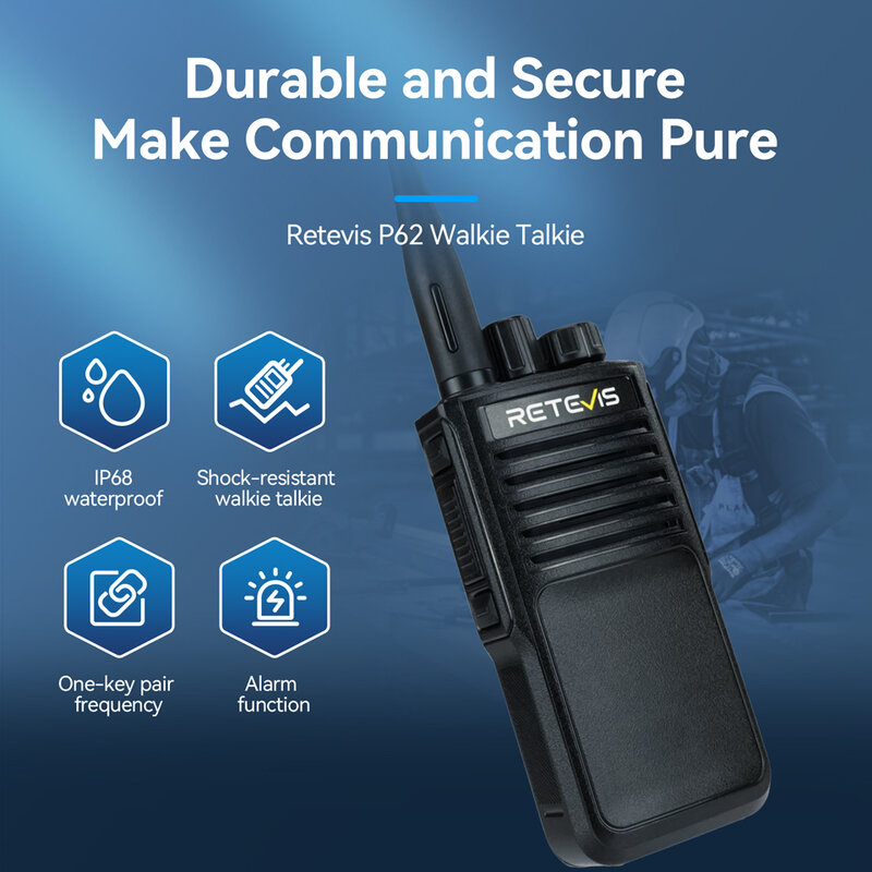 جهاز اتصال لاسلكي ، 10 واط ، IP68 قوي ، مقاوم للماء ، طويل المدى ، ثنائي النطاق ، جهاز إرسال واستقبال لاسلكي ثنائي الاتجاه ، VHF ، UHF
