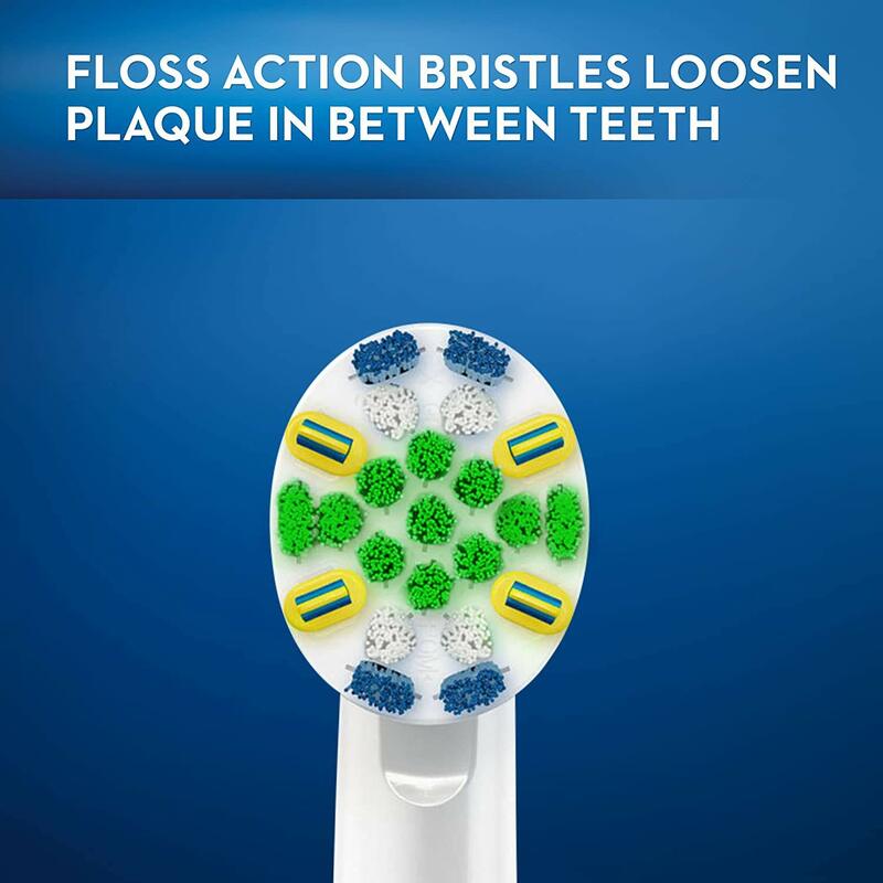 رؤوس فرشاة الأسنان القابلة للاستبدال عن طريق الفم B لفرشاة الأسنان الكهربائية فلوسعمل تبييض الأسنان النظيفة الناعمة والقابلة للتعبئة للكبار