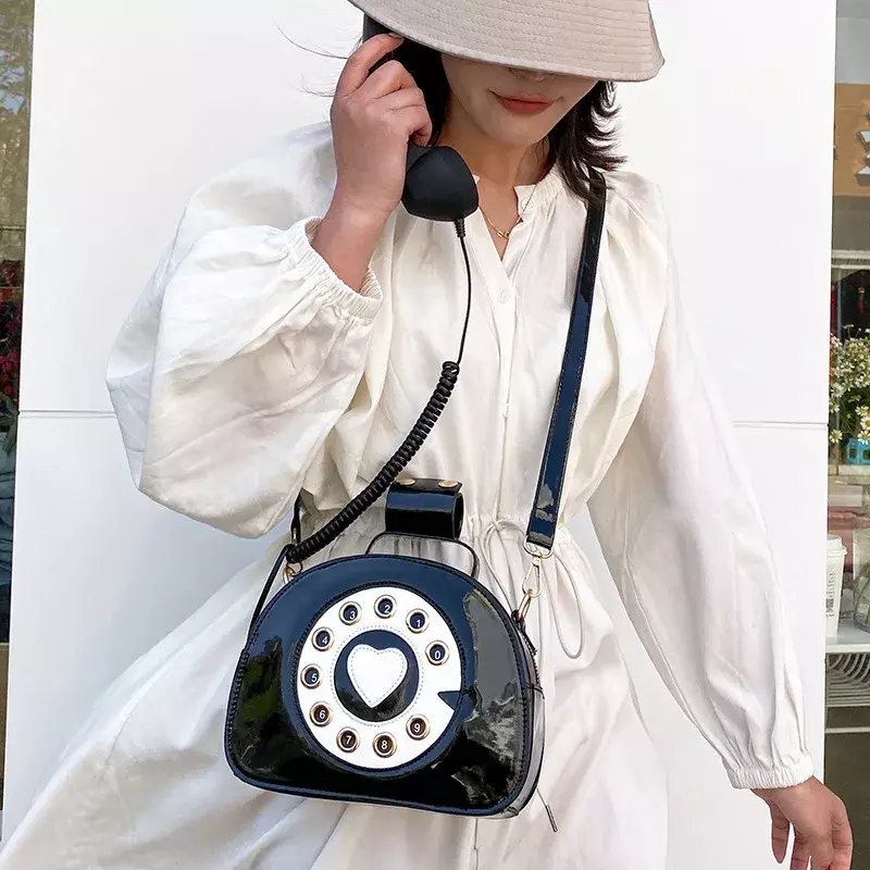 محافظ جلدية على شكل هاتف للنساء ، حقائب حمل كاجوال ، حقيبة رسول للفتيات ، اتجاه جديد ، ربيع