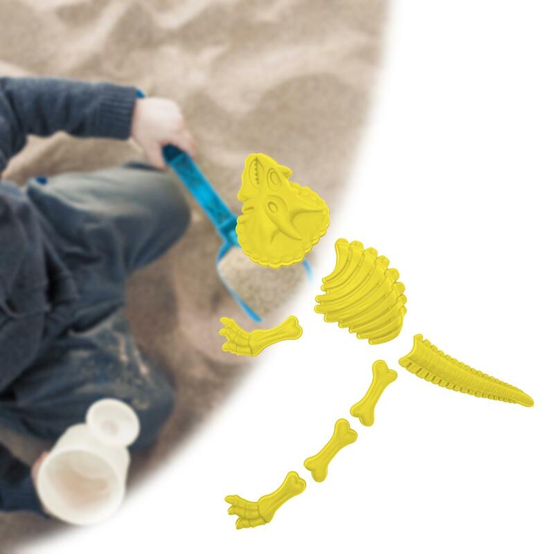لعبة ديناصور بهيكل عظمي رملي للأطفال ، ألعاب سفر ، ألعاب صيفية خارجية للأولاد والبنات ، عمر 2 ، 3 ، 4 ، 5 ، 6 ، 8 ، 7