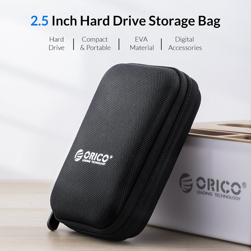 ORICO 2.5 بوصة صندوق قرص صلب بلون حماية حقيبة المحمولة قرص صلب مناسبة لحماية تخزين قرص صلب