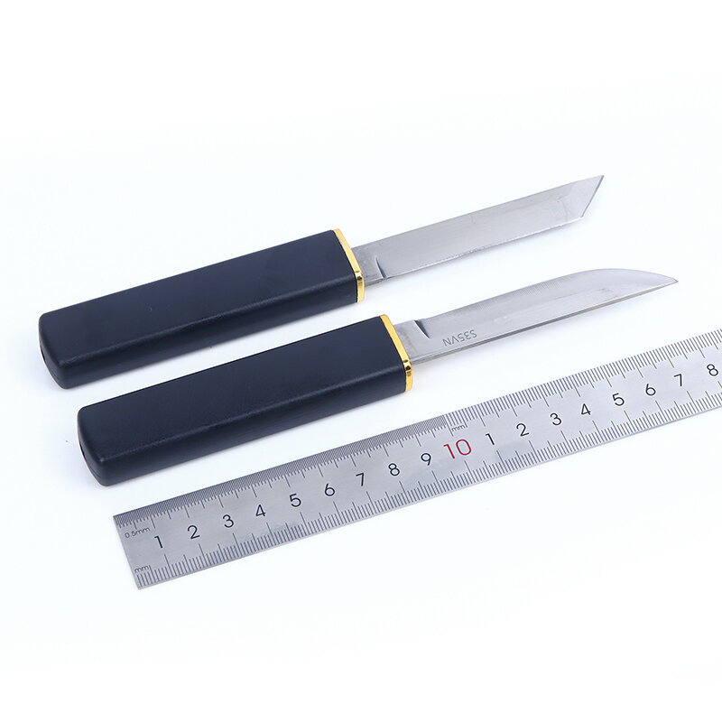 سكين مزدوج من الفولاذ المقاوم للصدأ ، سكاكين سهلة الحمل ، صلابة عالية ، درجة عالية