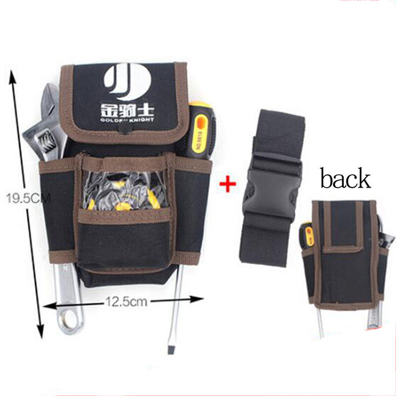 متعددة الوظائف حقيبة أدوات الكهربائي مقاوم للماء أكسفورد أدوات عدة جيوب و حزام خصر