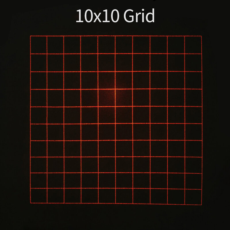 وحدة ليزر مربعة 10x10 يمكن التركيز عليها D12x45mm 650nm باللون الأحمر 10mw 30mw 50mw 100mw 150mw لتحديد المواقع بالأحجار الخشبية