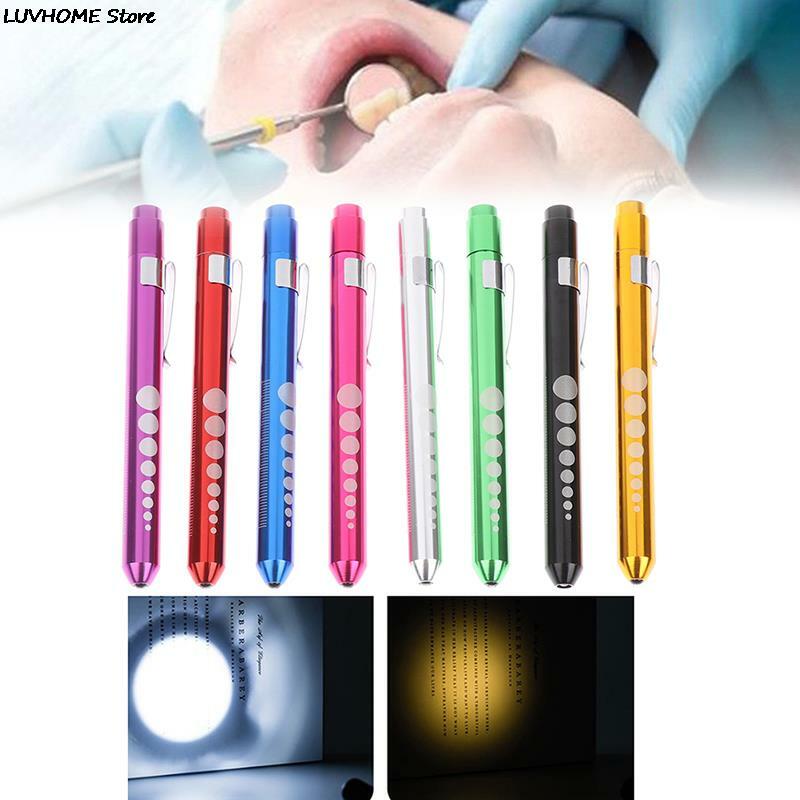 مصباح ليد جيب ضوء العمل الإسعافات الأولية القلم ضوء الشعلة مصباح التلميذ قياس قياس المحمولة الطبية ضوء القلم