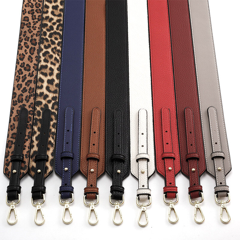90*3.8 سنتيمتر دائم أكياس جلد طبيعي حزام قابل للتعديل استبدال Crossbody الأشرطة الذهب الأجهزة للنساء حقيبة الملحقات