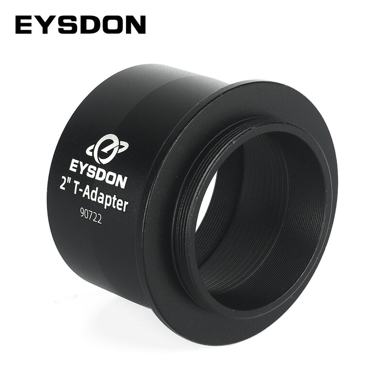 محول كاميرا EYSDON مقاس 2 بوصة M42 T/T2 لتصوير بؤري رئيسي-معدني بالكامل-#90722