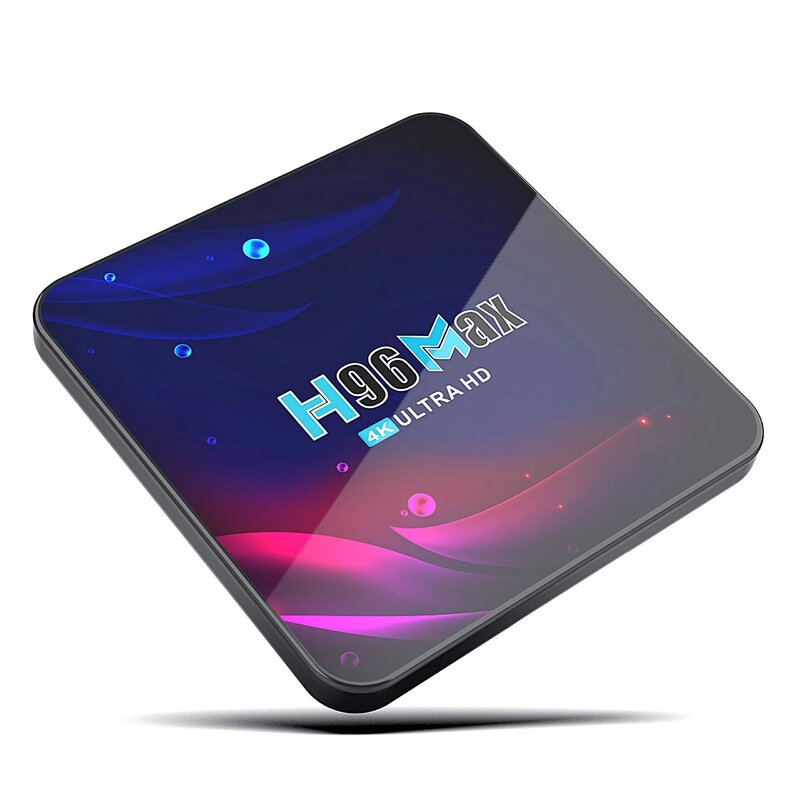 H96 ماكس V11 Android 11 4GB RAM Rockchip 4K Google فيديو ثلاثي الأبعاد BT4.0 4K مجموعة Top BOX