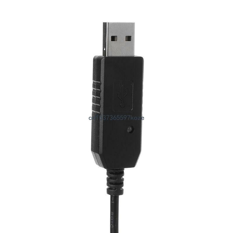 كابل شاحن USB مع ضوء مؤشر للسعة العالية UV-5R تمديد