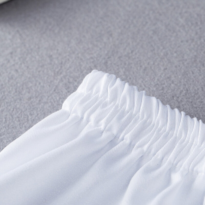 S-3XL المرأة قميص وهمية تنحنح انفصال تنورة غير النظامية ذيل تنورة بلوزة تنحنح موسع تنورة صغيرة الطبقات الطبقة الداخلية