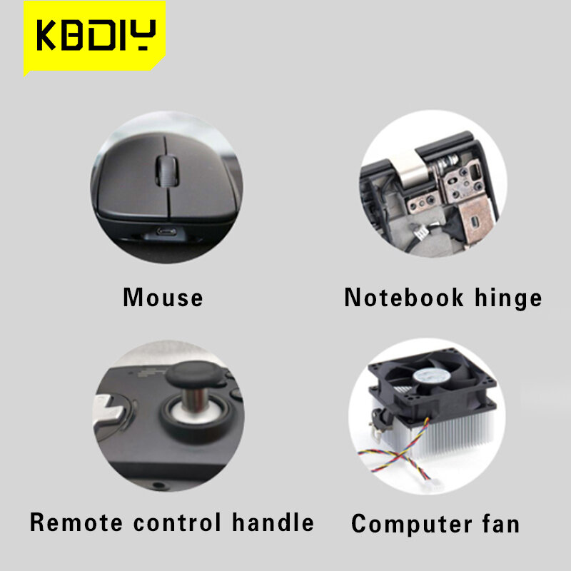 KBDiy-أغطية مفاتيح لوحة المفاتيح الميكانيكية ، مفاتيح التشحيم ، زيت الشحوم ، مثبت زيوت التشحيم ، GPL105 ، 205 ، لتقوم بها بنفسك ، GK61 آن برو 2 ، TM680
