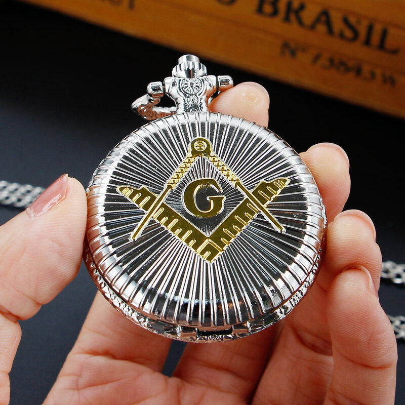 منتج جديد موضة الفضة الفاخرة كوارتز ساعة الجيب للرجال النساء هدية الفولاذ المقاوم للصدأ سيدة قلادة قلادة ساعة