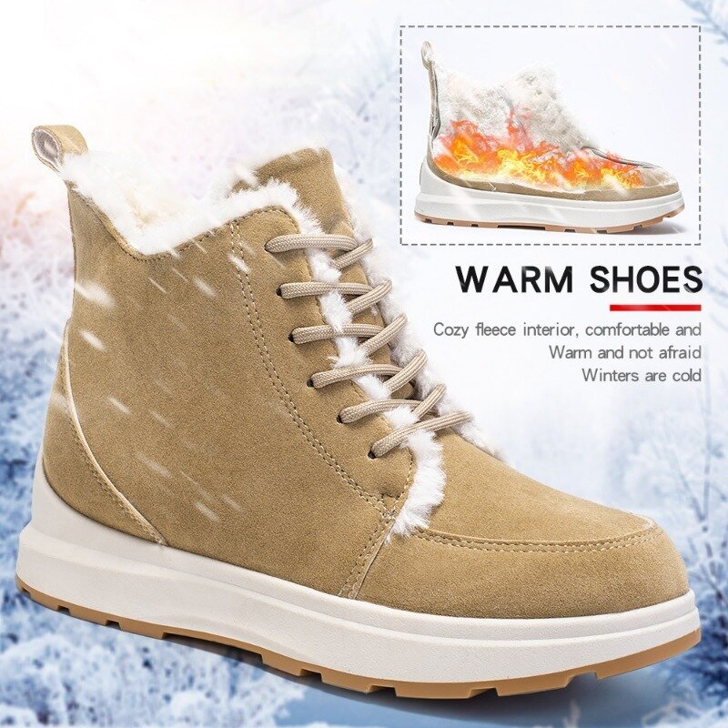 أحذية بوت للسيدات كاحل للثلج بسحاب جانبي دافئ غير رسمي ، أحذية مسطحة ، قطيفة ، مانعة للانزلاق ، أحادية اللون ، أحذية نسائية ، شتاء ، جديد ، 2022