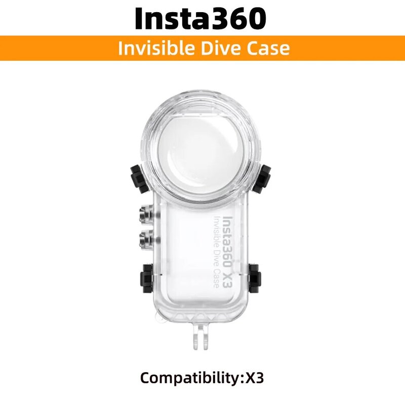 حقيبة الغوص غير المرئية Insta360 X3 ، ملحقات كاميرا الحركة الرياضية