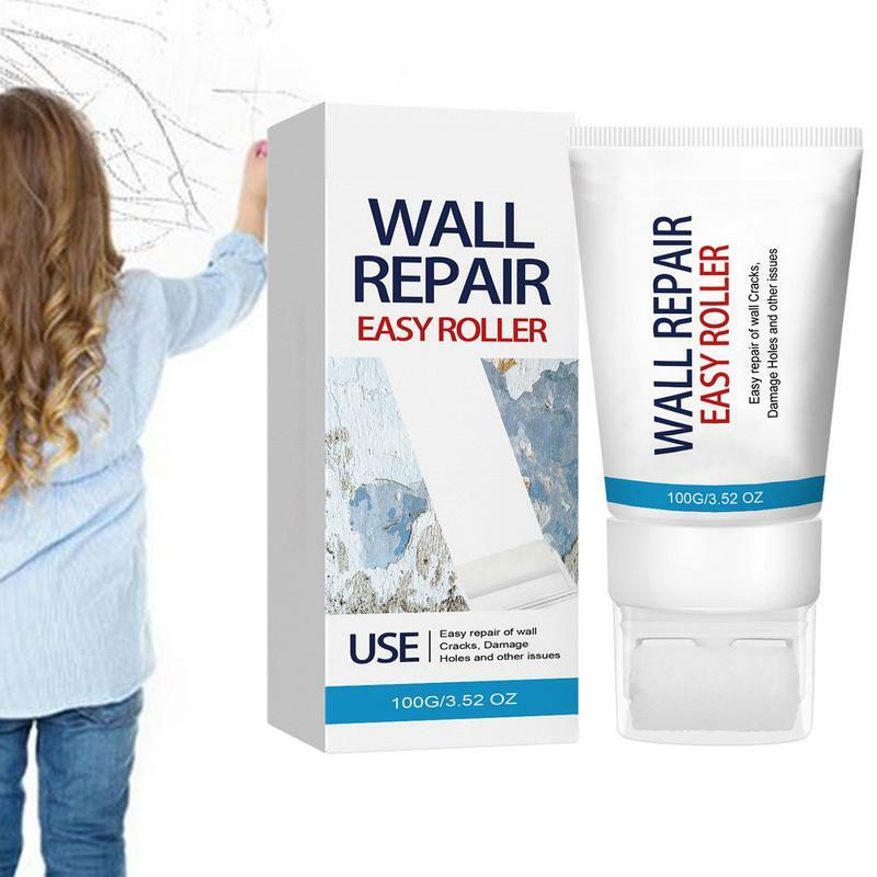 فرشاة دحرجة صغيرة لإصلاح الجدار ، عامل إصلاح ، كريم بفرشاة ، مقاوم للقولبة ، سريع الجفاف ، بكرة ، أو جي
