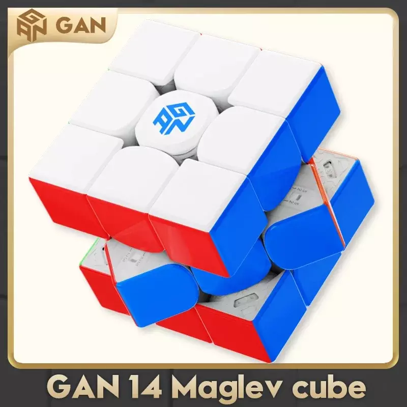مكعبات ماجليف السحرية ، ألعاب فيدجيت الألغاز الاحترافية ، مغناطيس Gan 14 3x3x3 ، 42 ، جديد