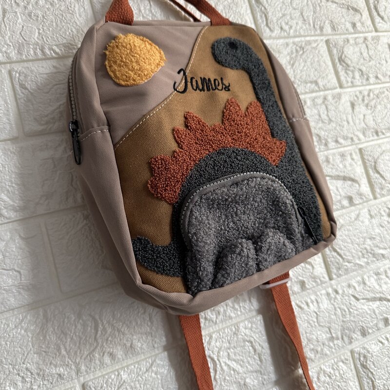 حقيبة ظهر ديناصور مخصصة للأطفال ، حقيبة ظهر لمرحلة ما قبل المدرسة ، حقيبة ظهر لرياض الأطفال ، حقيبة هدايا للأطفال