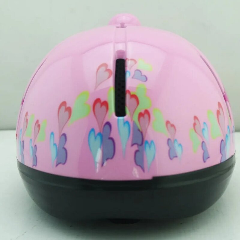 خوذة ركوب الأطفال الفروسية سلامة متعددة الألوان للصدمات المهنية قشرة صلبة الرياضية فارس الخوذات الوردي