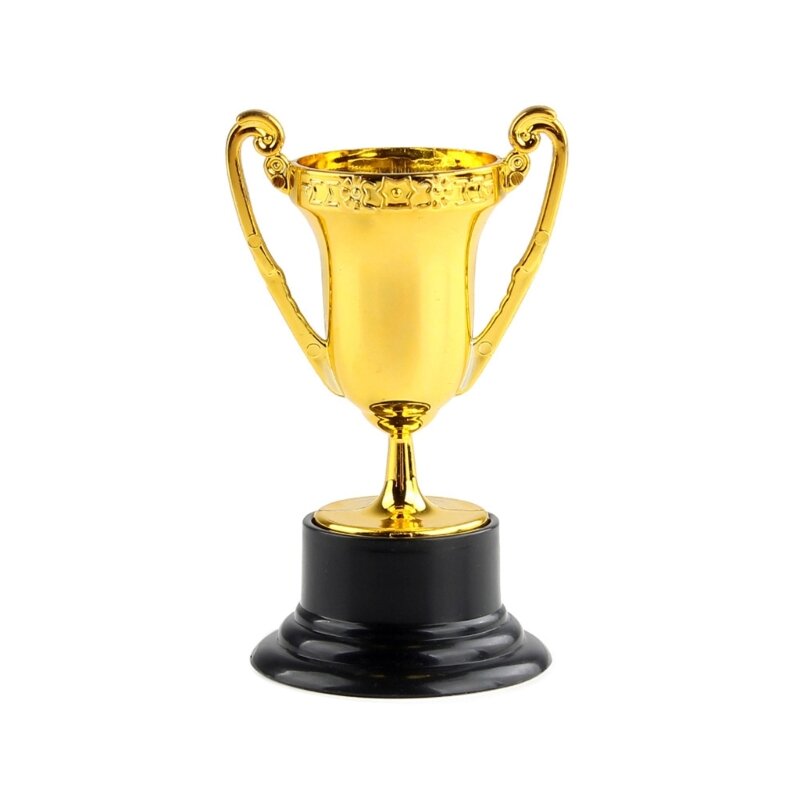 جائزة كأس الفائز البلاستيكي المصغر ، الجوائز المعدنية الذهبية ، التحفيز في الفصول الدراسية ، الدعائم لتزيين طاولة الطلاب