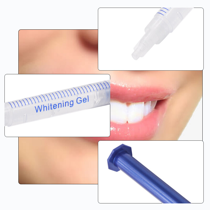 20 قطعة/الوحدة تبييض الأسنان الهلامية 44% بيروكسيد نظام تبييض الأسنان جل الفم عدة مبيض الأسنان جل الأسنان الأبيض أدوات طب الأسنان