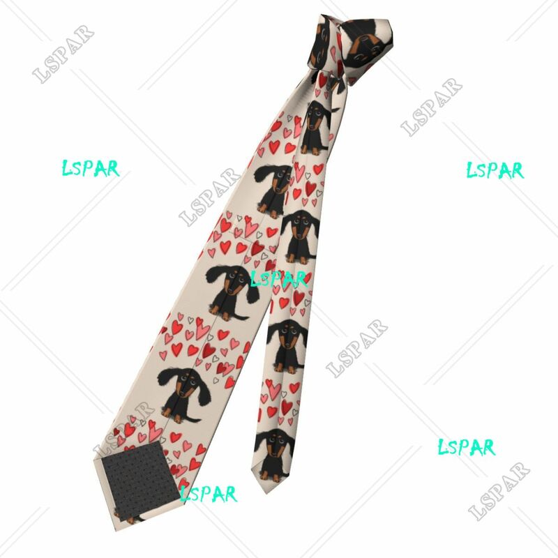 ربطة عنق قلوب للرجال ، ربطة عنق كلب عيد الحب ، ربطات عنق للذكور ، ملابس يومية ، أكسسوارات حفلات ، جودة رائعة ، سهلة الاستخدام ، لطيفة