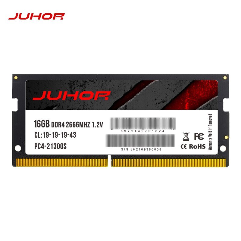 JUHOR Memoria Ram DDR4 8GB 16GB mhz mhz DDR3 8GB mhz sodimmm نوت بوك عالي الأداء ذاكرة لاب توب