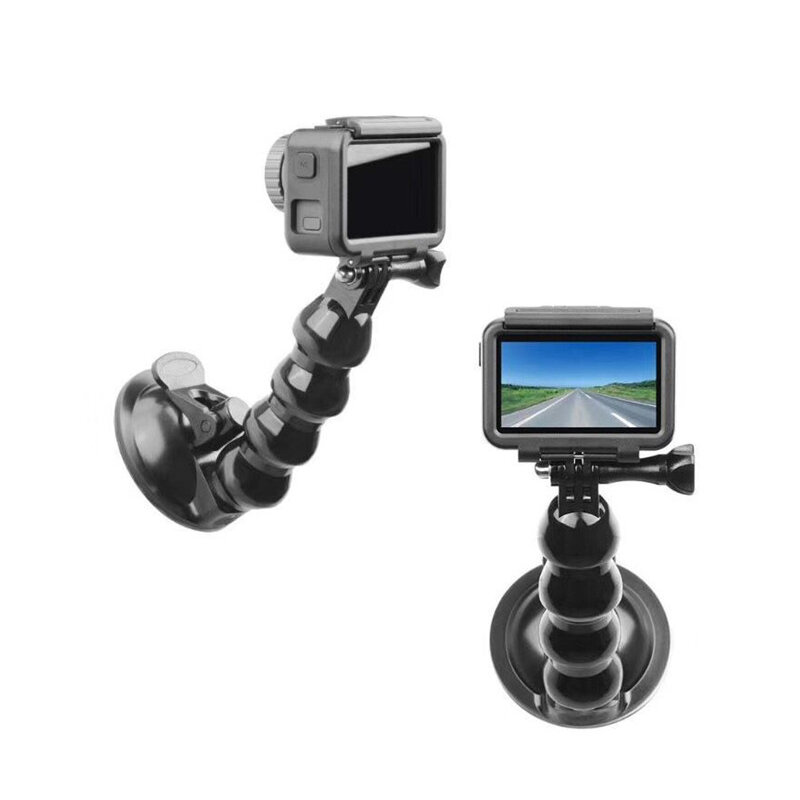 كاميرا سيارة مزودة بمحول ثلاثي القوائم وحامل هاتف ، GoPro Hero 12 ، 11 ، 10 ، 9 ، 8 ، 7 ، 6 ، أسود ، DJI Osmo العمل 3 ، 4