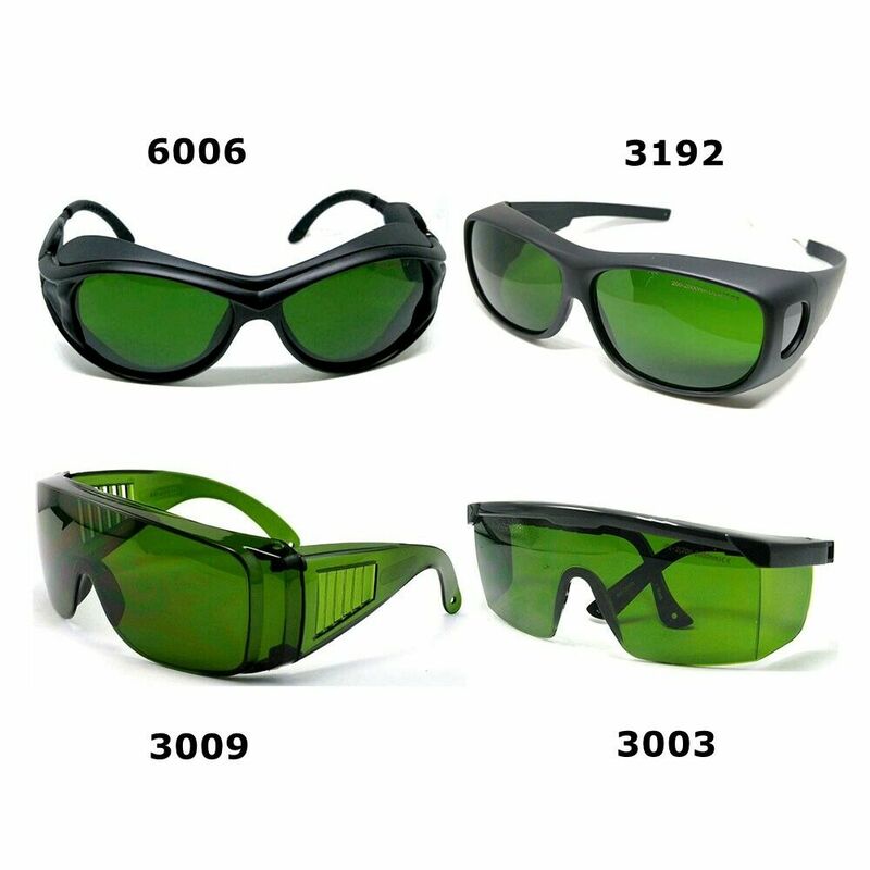 نظارات حماية ليزر IPL ، نظارات السلامة ، OD5 + CE ، UV400 ، 200nm-2000nm