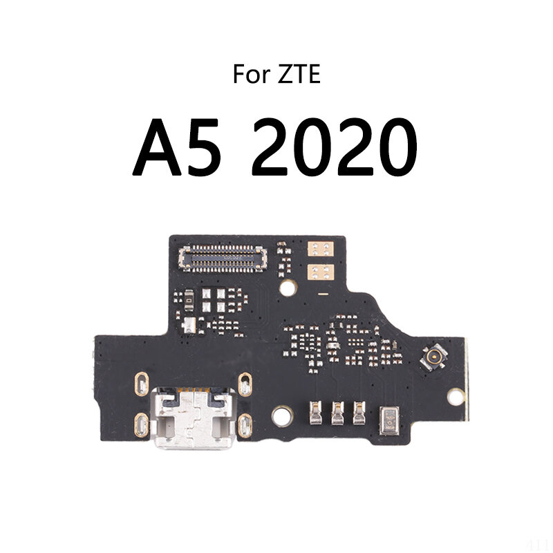 حوض شحن USB موصل ميناء المقبس جاك تهمة مجلس الكابلات المرنة ل ZTE A5 2020 A7S A51 2021 A71 A7 2019 A3 2020 فولت الذكية
