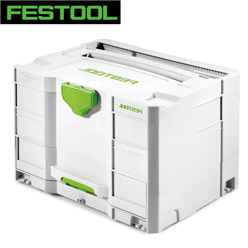 FESTOOL-نظام درج منقسم متعدد الوظائف مقاوم للصدأ ، صندوق أدوات قابل للتكديس ، تخزين أجزاء الأجهزة القابلة للإزالة ، أصلي