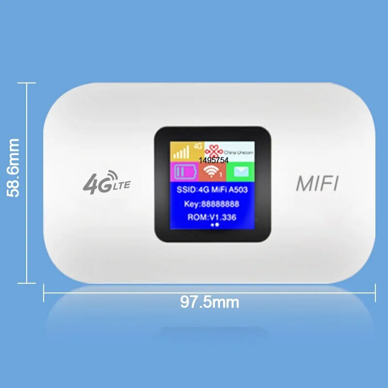 4G Lte لاسلكي واي فاي محمول مودم نقطة ساخنة جيب في الهواء الطلق Mifi Mini mbps Sim Repeater