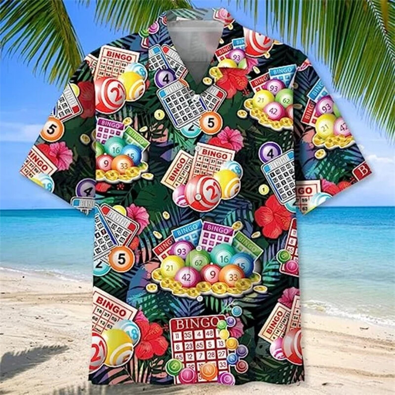 الرجال بطة الأزهار طباعة قمصان الشاطئ ، بلوزة طية صدر بين الجنسين ، هاواي الدعوة ، عارضة الموضة ، الصيف