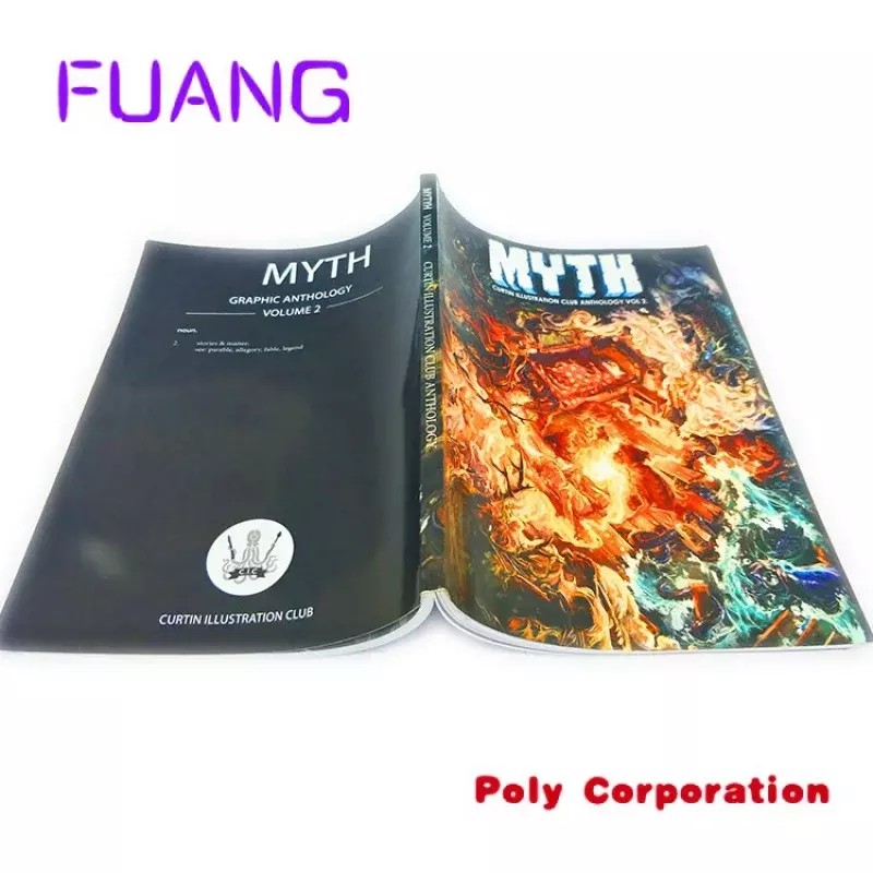 كتاب غلاف ناعم Varni ، طابعة كتب Softcover رخيصة ، عرض من الصين طباعة رقمية YBJ ورق وورق مقوى ، مخصص