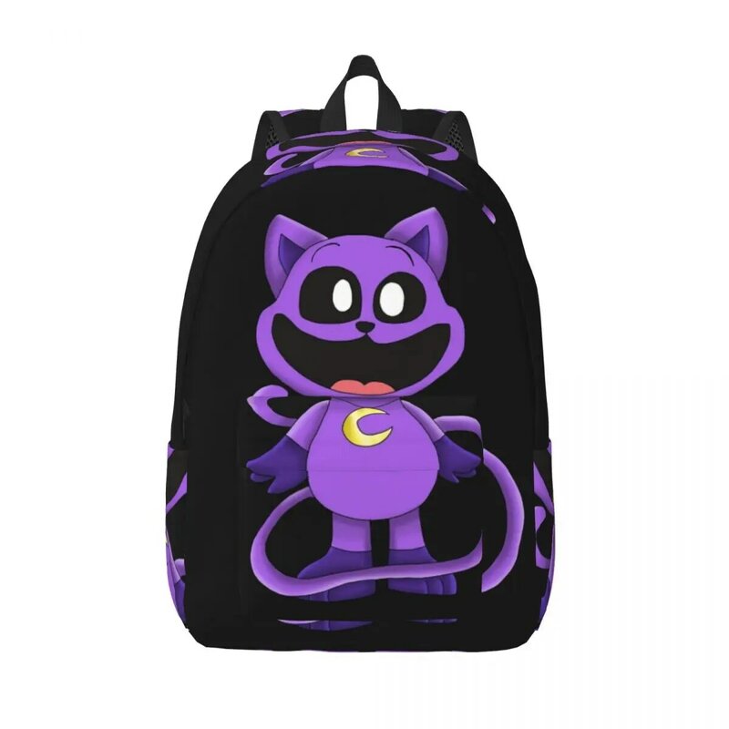 حقائب ظهر ترفيهية لطيفة على شكل حيوانات القطط للفتيات ، حقائب مدرسية ثانوية ناعمة للتمرين ، حقيبة ظهر مخصصة