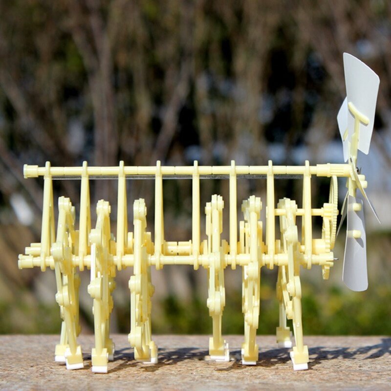 مصغرة Strandbeest نموذج طاقة الرياح الوحش لتقوم بها بنفسك ألعاب تعليمية اليدوية العلوم تجربة اللعب هدية عيد ميلاد الطفل