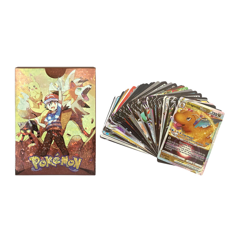 بوكيمون Vmax GX بطاقات طاقة ملونة ، ألمانية ، إسبانية ، فرنسية ، إنجليزية ، GX ، بيكاتشو ، مجموعة نادرة ، مدرب معركة ، هدية أولاد ، 27-55