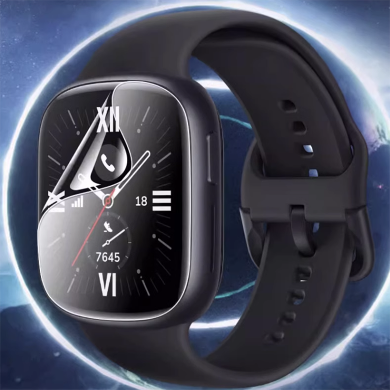 تي بي يو لينة Smartwatch واقية غطاء الفيلم ، شاشة LCD حامي الشاشة ، اكسسوارات الساعات الذكية ، يصلح ل Amazfit نشط ، 5 قطعة